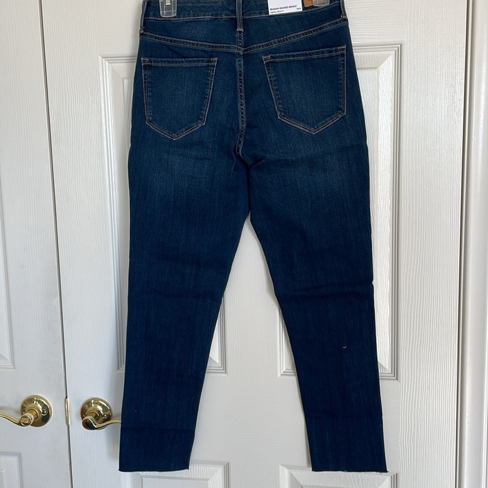 New! Skinnygirl Reagan Seamed Skinny Ankle Jeans Size 28/6 - Picture 8 of 10